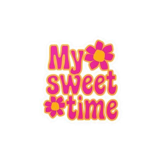 My sweet time – flower power